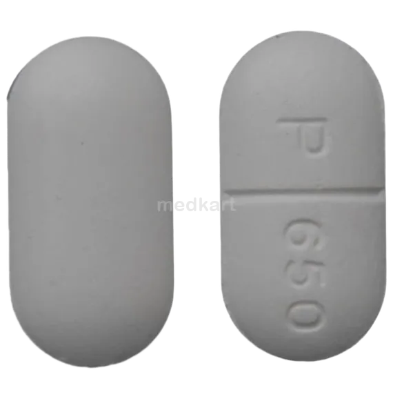 p 650mg tablet 10's